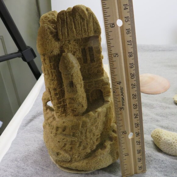 Real Sea Shells Vintage (2) Sandcastles Mr. Sandman OVER 5 POUNDS - Picture 4 of 14